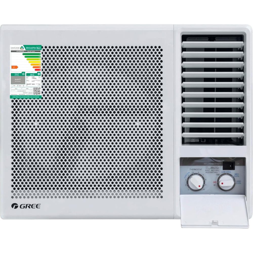 Gree 18000 Btu R-410 Refrigerant Window Air Conditioner White