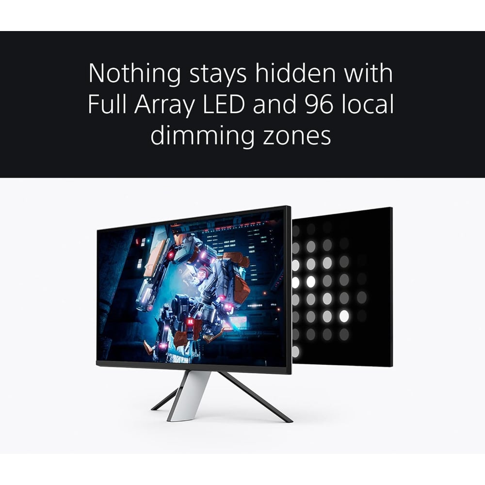 Sony SDM-U27M90/W Inzone M9 4K Hdr 27 Inch 144Hz IPS LCD 4K UHD 1ms Response Time HDMI 2.1 Gaming Monitor| Black