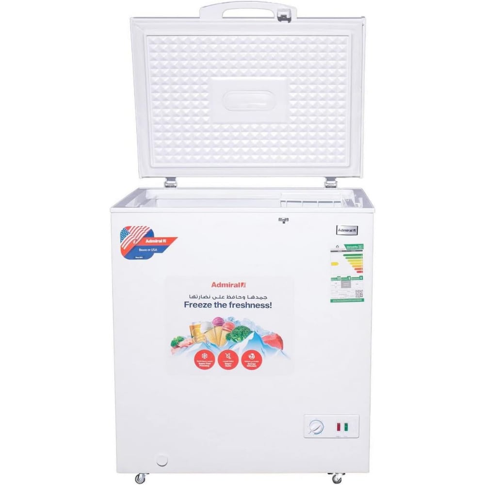 Admiral 5.1 Cu.Ft Chest Freezer With Fast Freeze Technology 145L White