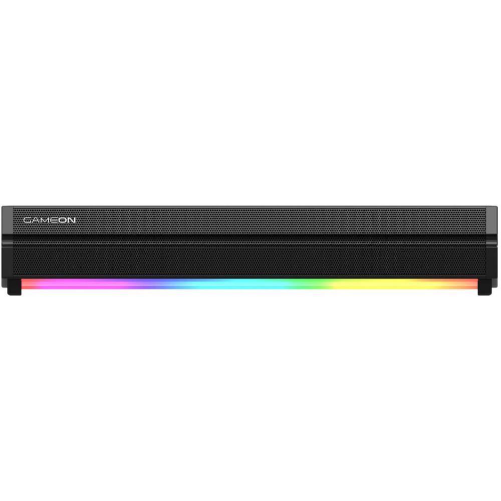 Gameon Sonicstorm X Wireless RGB Gaming Soundbar| Black