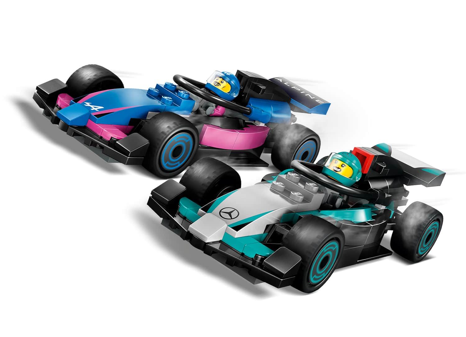 ليغو مرآب F1®‎ وسيارات Mercedes-AMG و Alpine