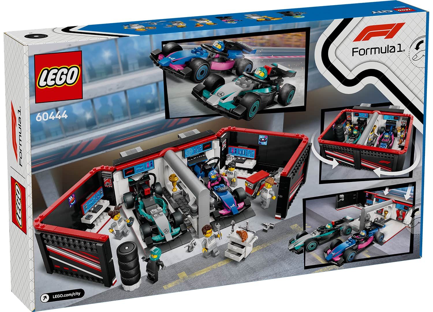 ليغو مرآب F1®‎ وسيارات Mercedes-AMG و Alpine