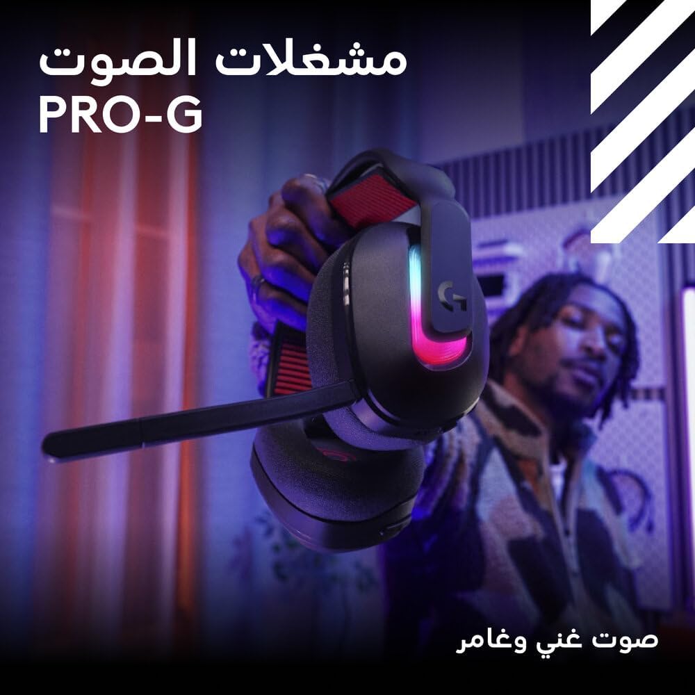 Logitech G Astro A20 X LIGHTSPEED Wireless Gaming Headset for PS5, Xbox, Switch, PC - Black