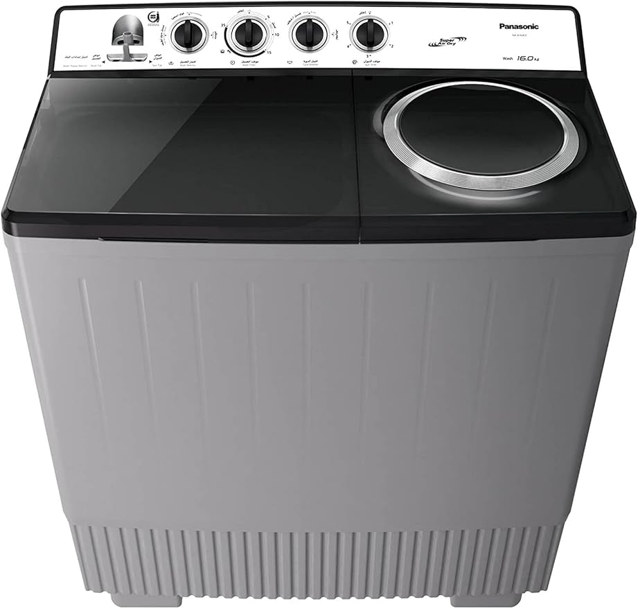 Panasonic Twin Tub Washing Machine|16kg |Grey