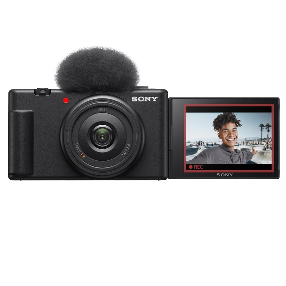 Sony Ultra-wide-angle 20 mm prime lens Active Mode Stabilisation Bokeh Digital Camera Black