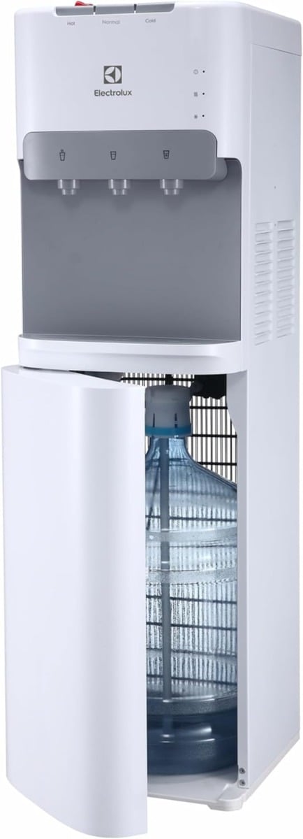 Electrolux Floor Standing Bottom Loading Water Dispenser | Hot Cold and Ambient Temperature - White - EDBMFDXWG
