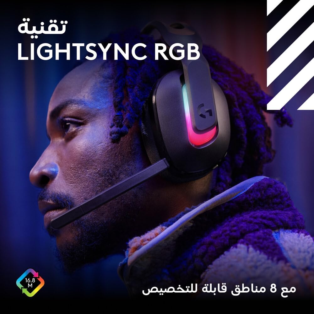 Logitech G Astro A20 X LIGHTSPEED Wireless Gaming Headset for PS5, Xbox, Switch, PC - Black