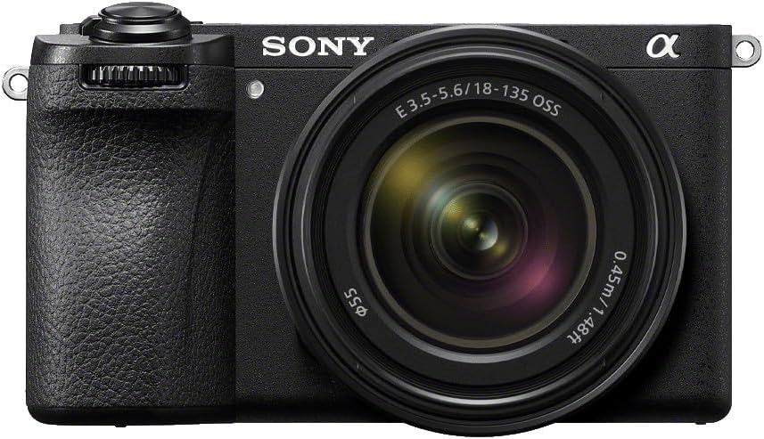 Sony Alpha a6700 | ILCE-6700M | APS-C Mirrorless Camera | 26MP | E PZ 18–135mm Kit Lens | Black