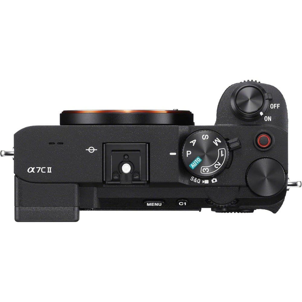 Sony Alpha 7C II | ILCE-7CM2 | Compact Full-Frame Mirrorless Camera | 33MP | Body Only | Black