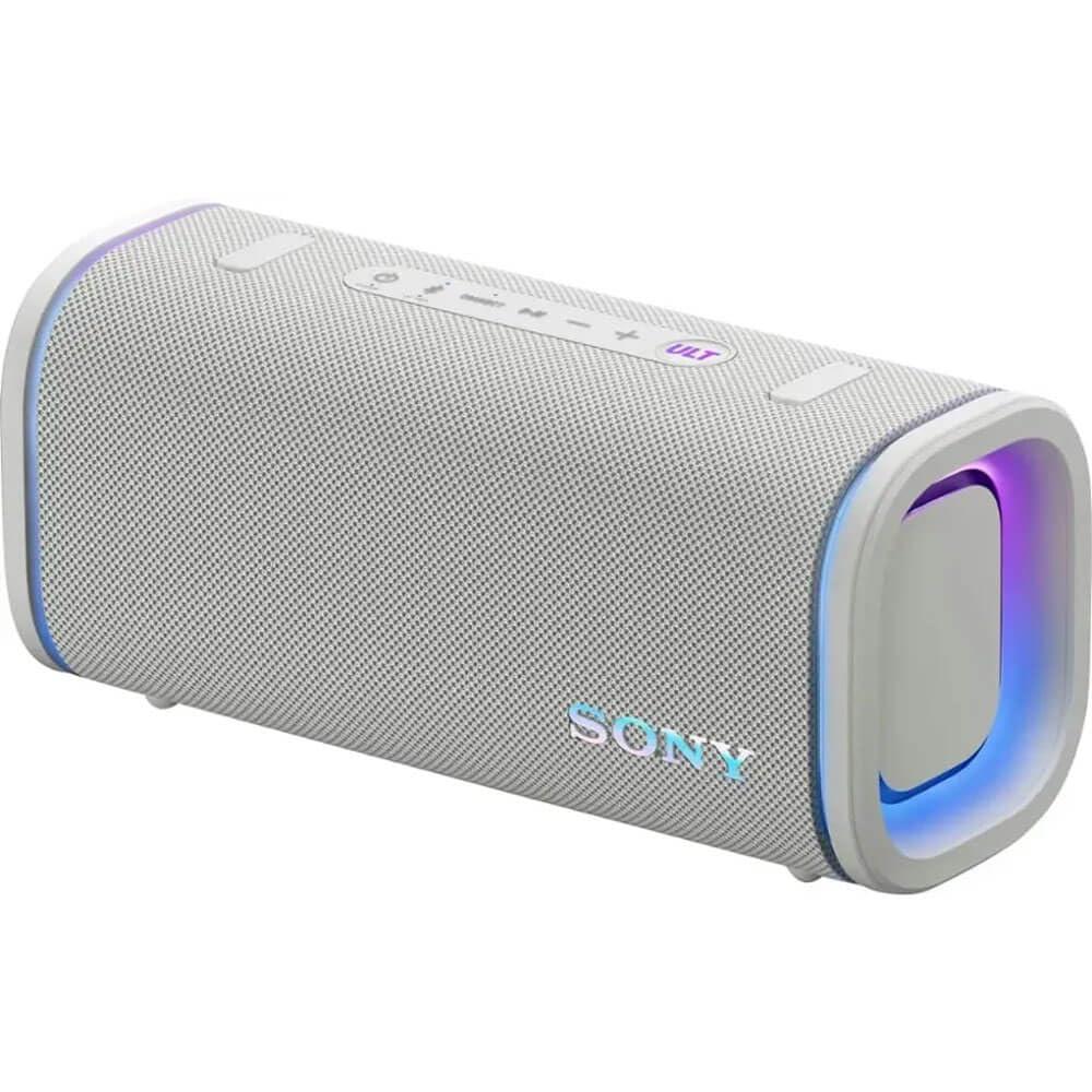 Sony SRS-ULT50 ULT Field 5 Portable Bluetooth Speaker with Massive Bass and 360° Party Light – White