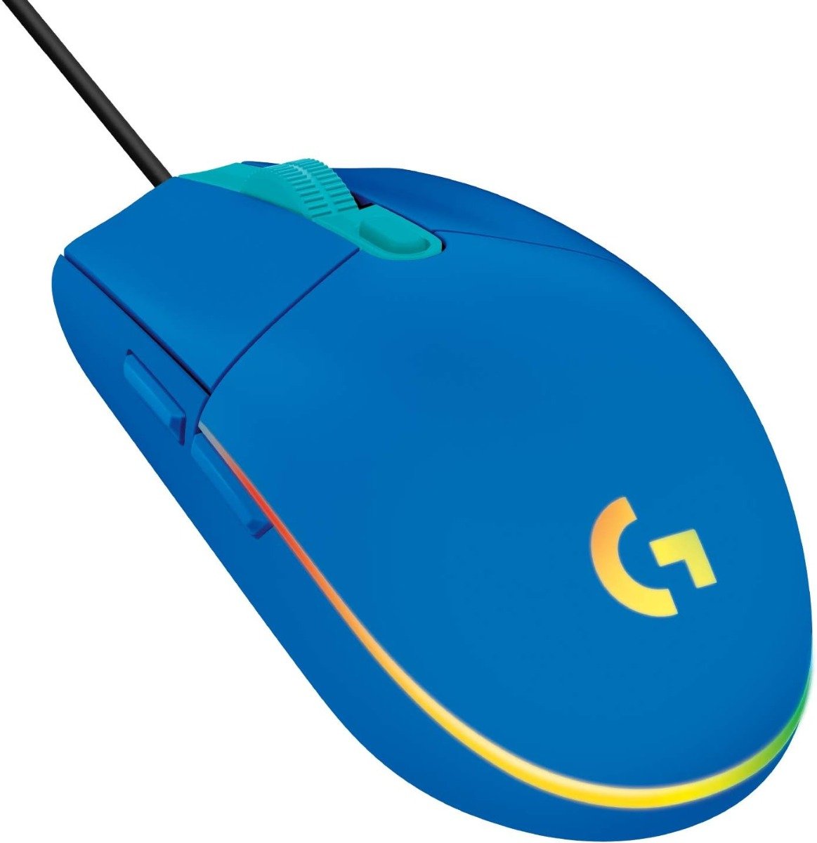 Logitech G203 LIGHTSYNC RGB 6-Button Wired Gaming Mouse