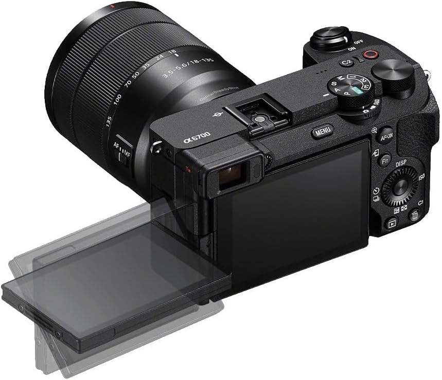 Sony Alpha a6700 | ILCE-6700M | APS-C Mirrorless Camera | 26MP | E PZ 18–135mm Kit Lens | Black