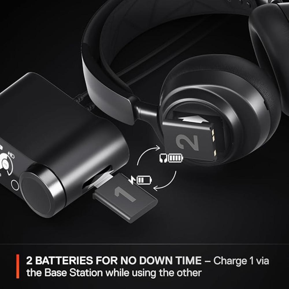 SteelSeries Arctis Nova Pro Wireless Gaming Headset | ANC | Black | SS-61522
