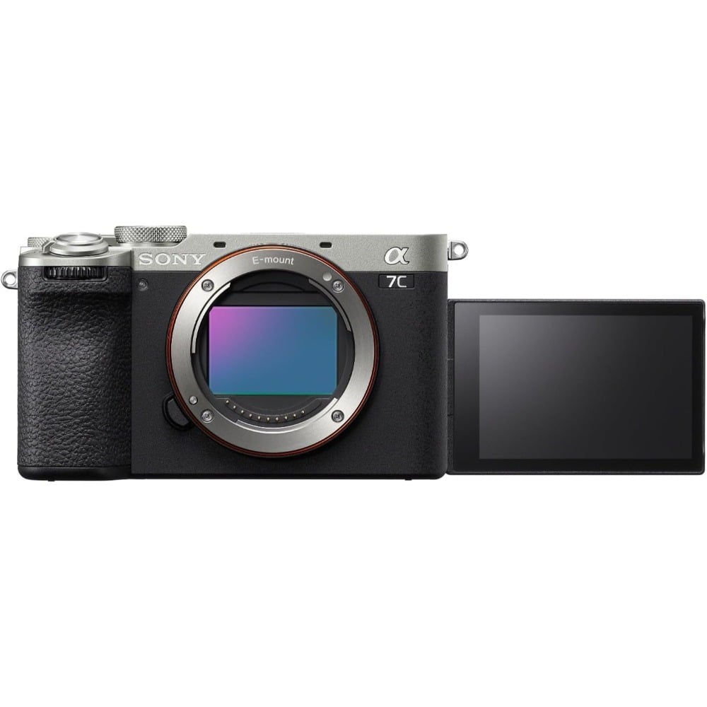 Sony Alpha 7C II | ILCE-7CM2 | Compact Full-Frame Mirrorless Camera | 33MP | Body Only | Silver