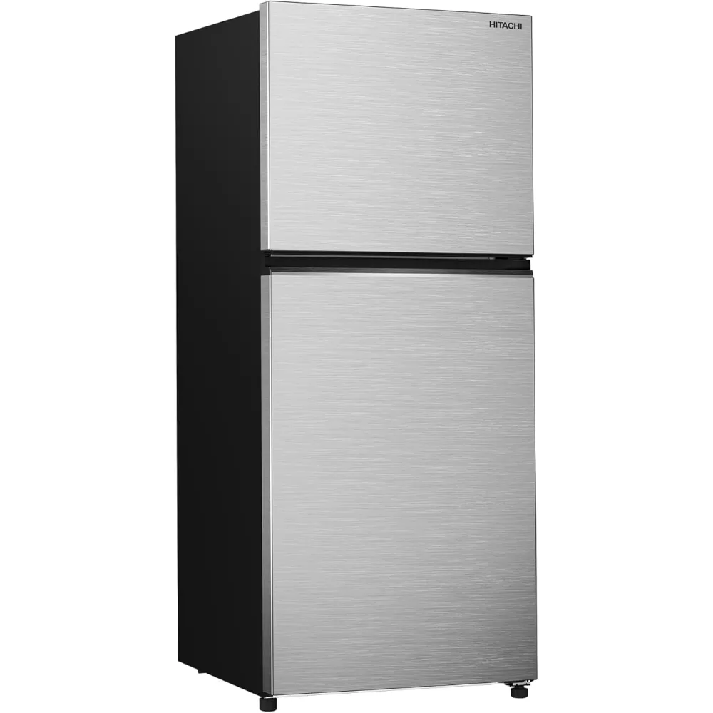 Hitachi Top Mount Double Door Refrigerator | 12.1 Cu.Ft (344L) | Inverter Technology | HRTN6379SXSA | Silver