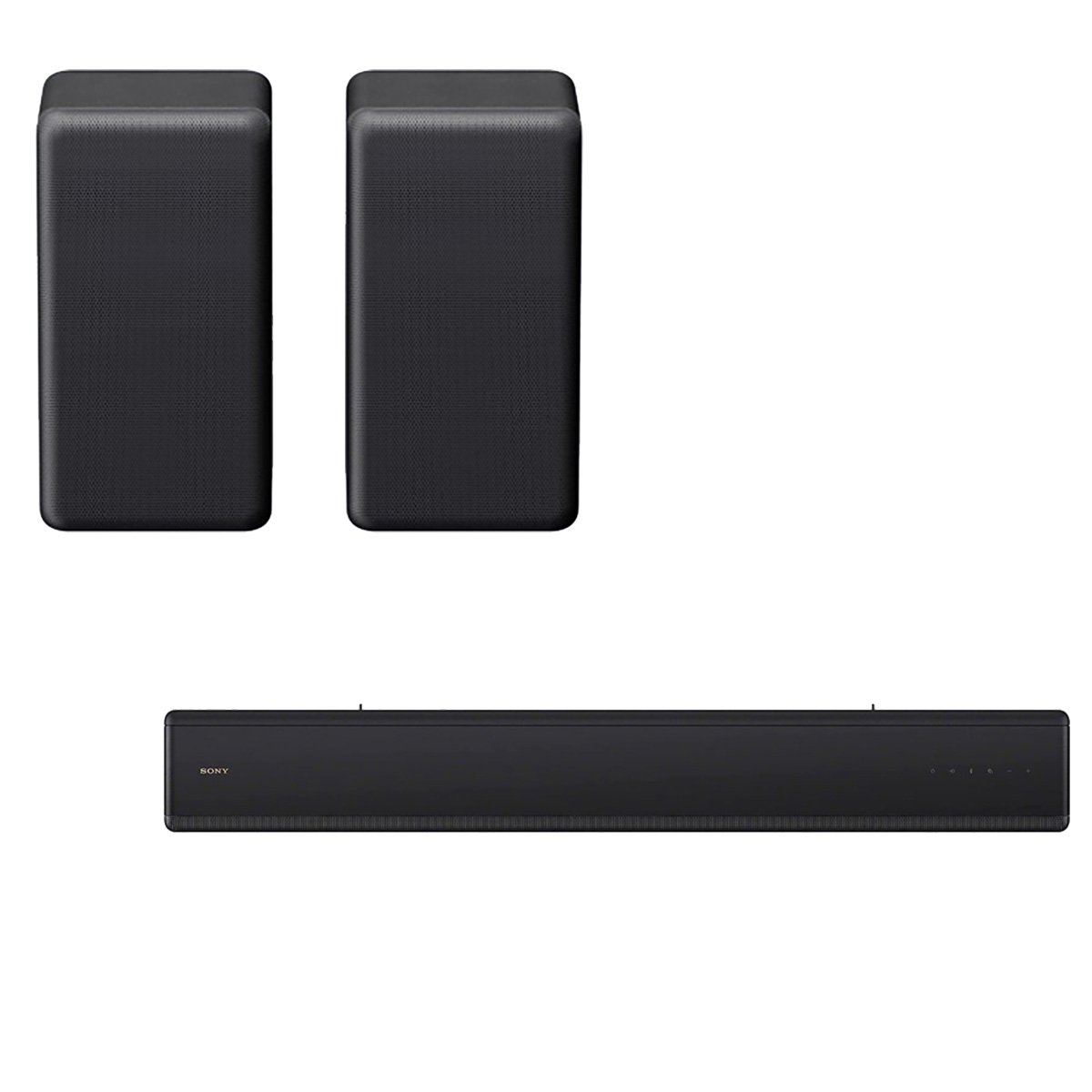 Sony HT-A3000 250W A Series 3.1 Channel 360 Spatial Sound Mapping Soundbar Dolby Home Theatre System Black with SONY SA-RS3S Additional Wireless Rear Speakers