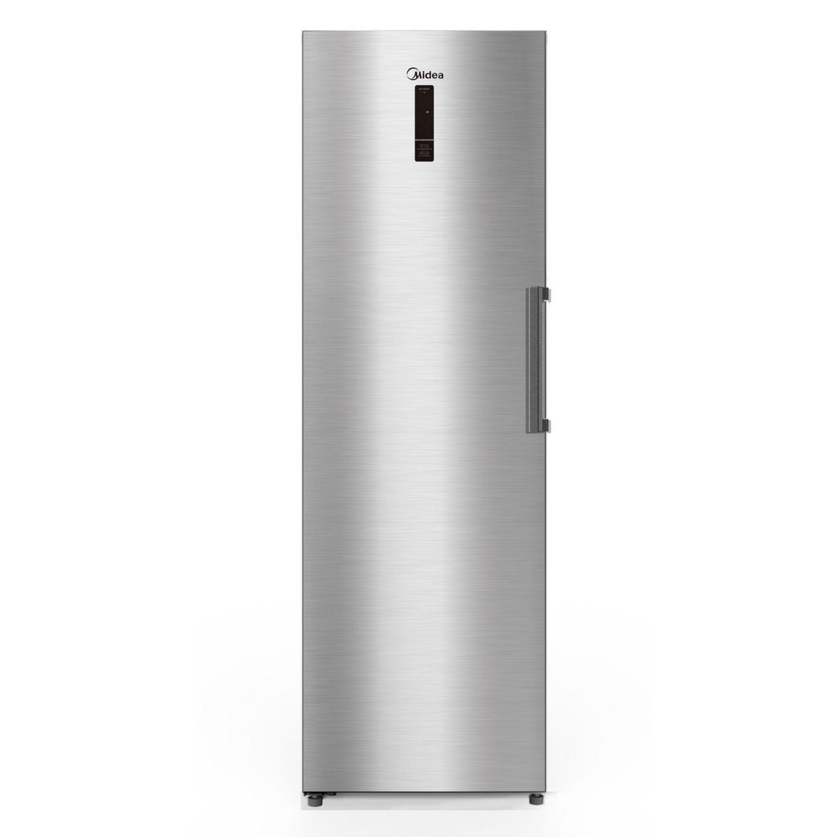 Midea 9.1Cu.Ft Electronic Control with Led Screen Upright Freezer 257L Silver
