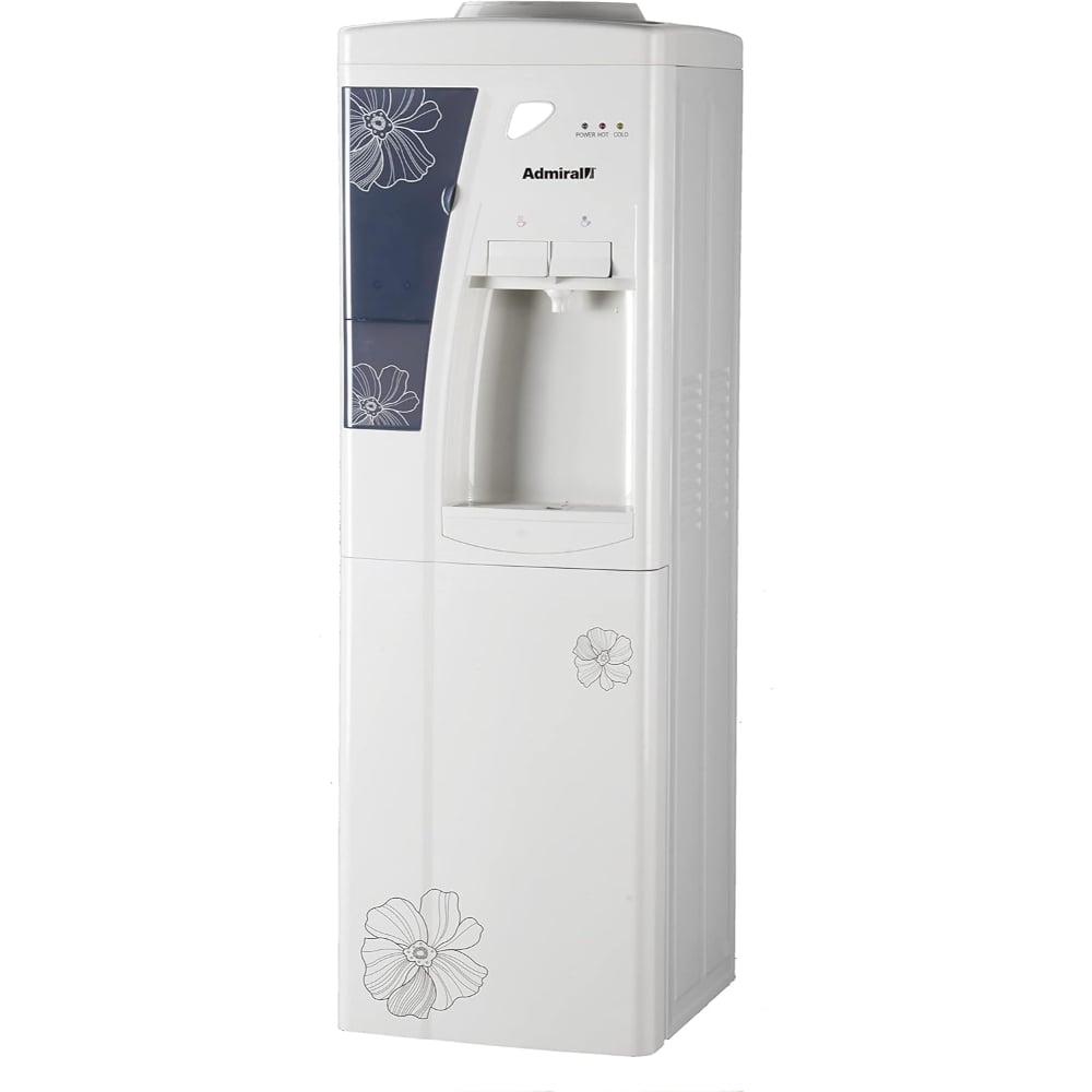 Admiral Top Load Water Dispenser Hot & Cold With Cabinet With Built-In Refrigerator White