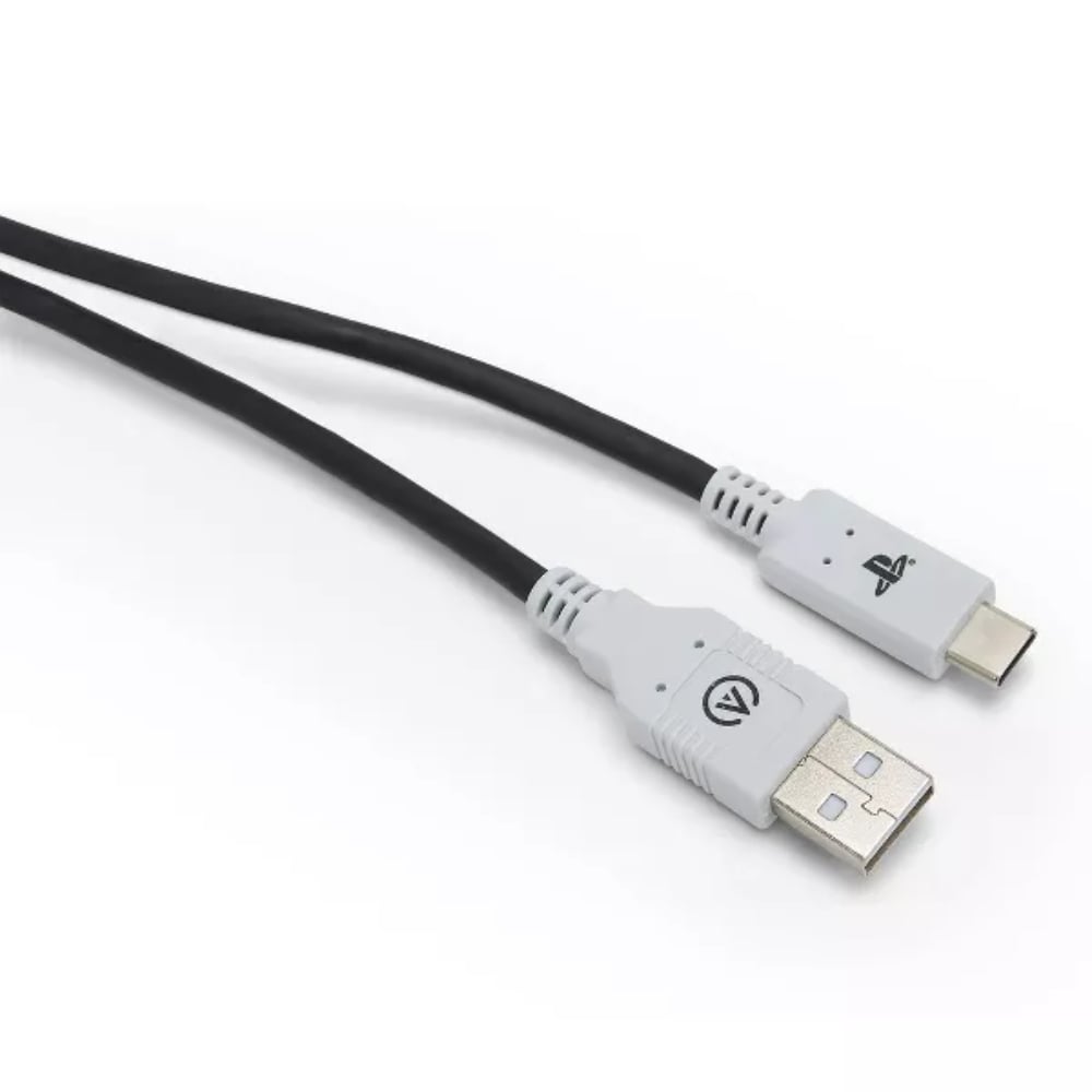 PowerA USB 3.1 to USB-C Syncand Charging Cable for PlayStation 5 3M Black