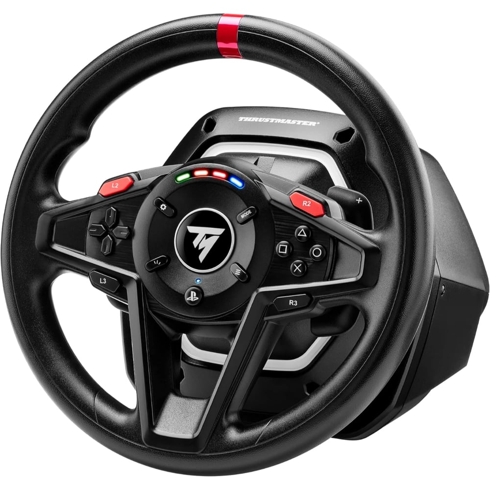 Thrustmaster T128 - High-Performance Racing Wheel and Pedal Set for PC Black