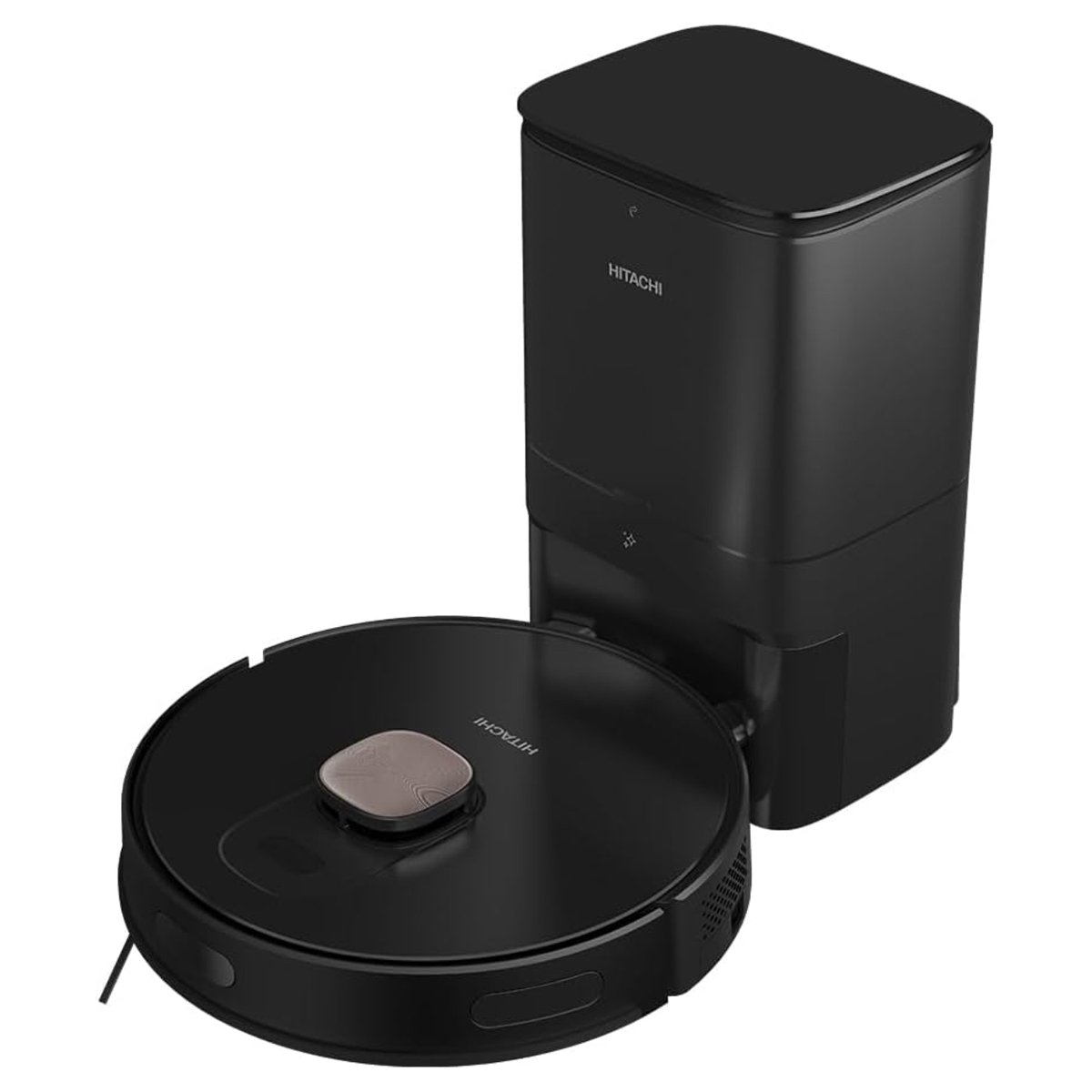 Hitachi Powerful Suction Power Up to 5000Pa Robot Vacuum Cleaner Black