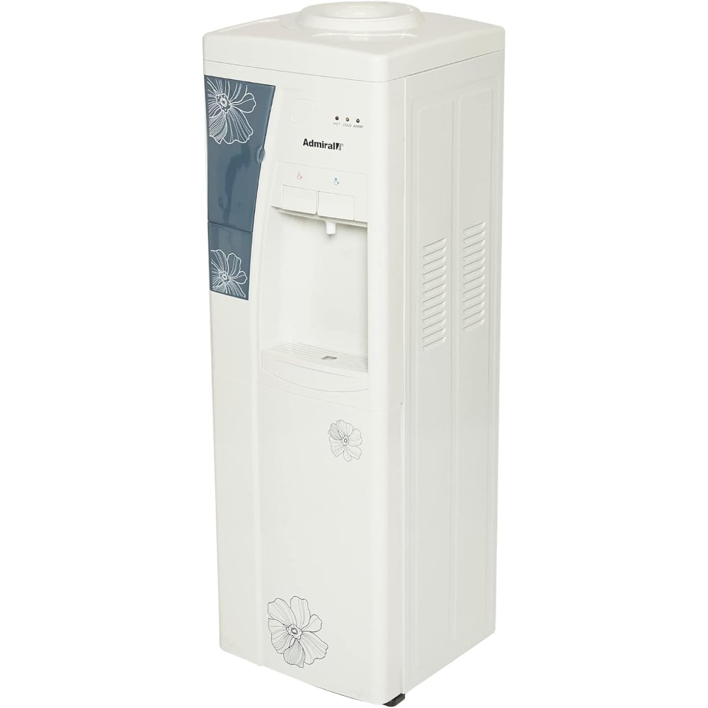 Admiral Top Load Water Dispenser | Hot & Cold | Built-in Refrigerator | White | ADWD2TR