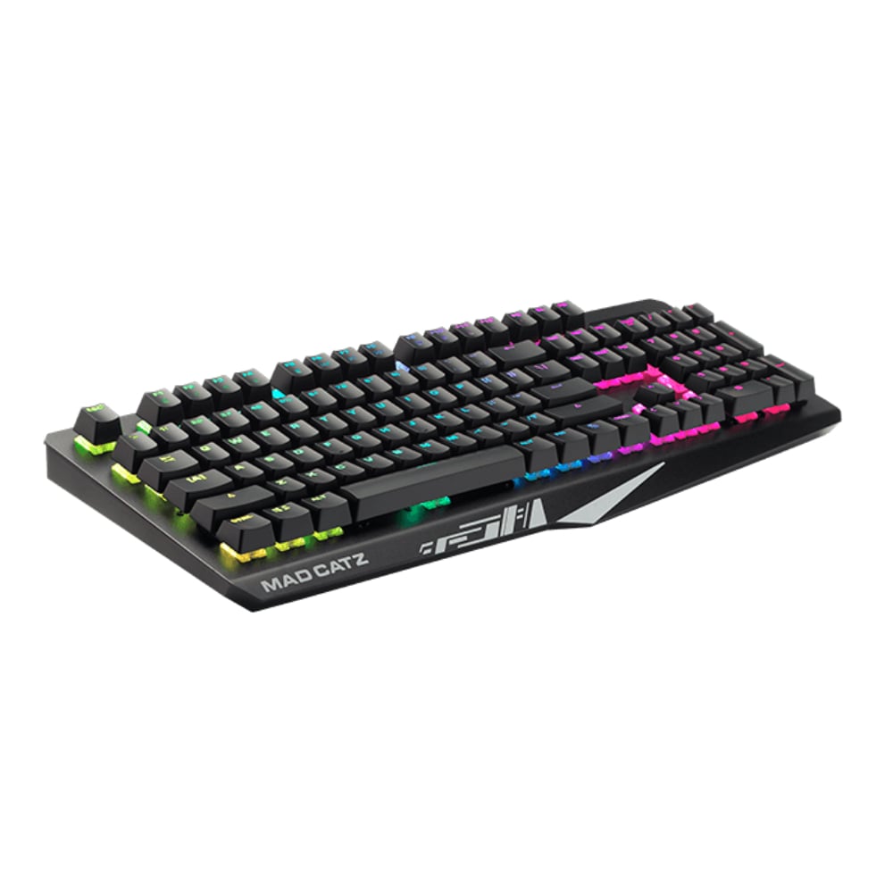 Mad Catz The Authentic S.T.R.I.K.E. 4 Mechanical RGB Gaming Keyboard Black