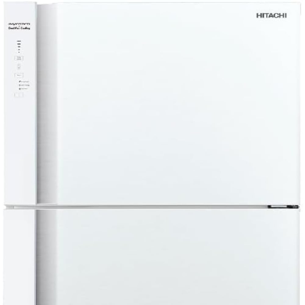 Hitachi 19.4 Cu.Ft Inverter Control Top Mount Double Doors Refrigerator 550 L White
