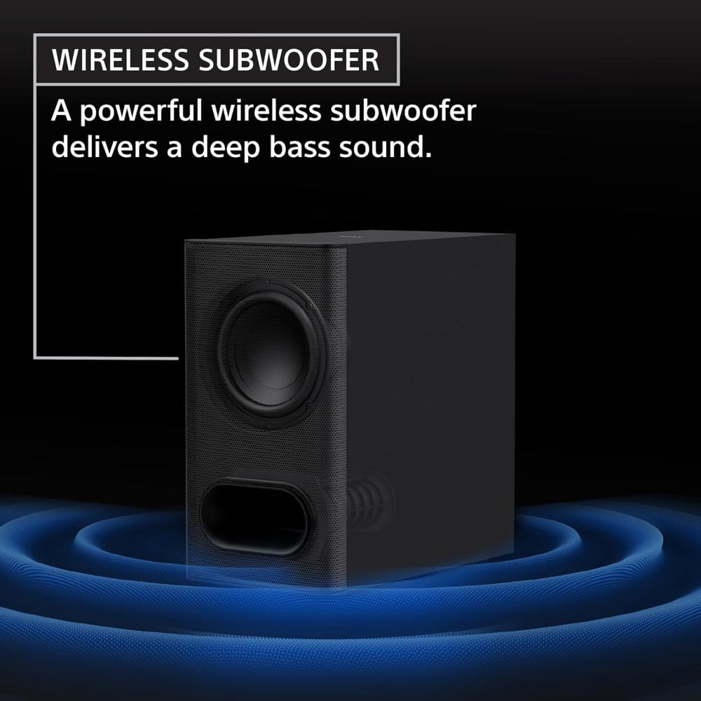 Sony BRAVIA Theater Bar 6, 3.1.2ch Sound bar with Powerful Wireless subwoofer, Surround Sound by Dolby Atmos - HT-B600