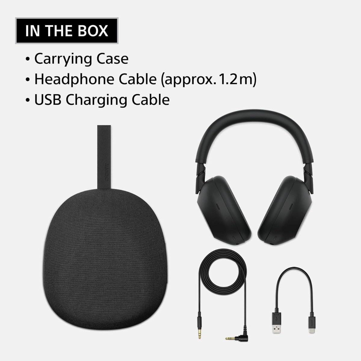 Sony WH-1000XM6 Wireless Over-Ear Headphones with Active Noise Cancellation and 30-Hour Battery