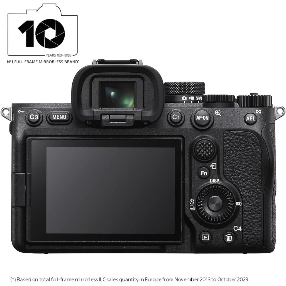 Sony Alpha a7 IV | ILCE-7M4 | Full-Frame Mirrorless Camera | 33MP | Body Only | Black