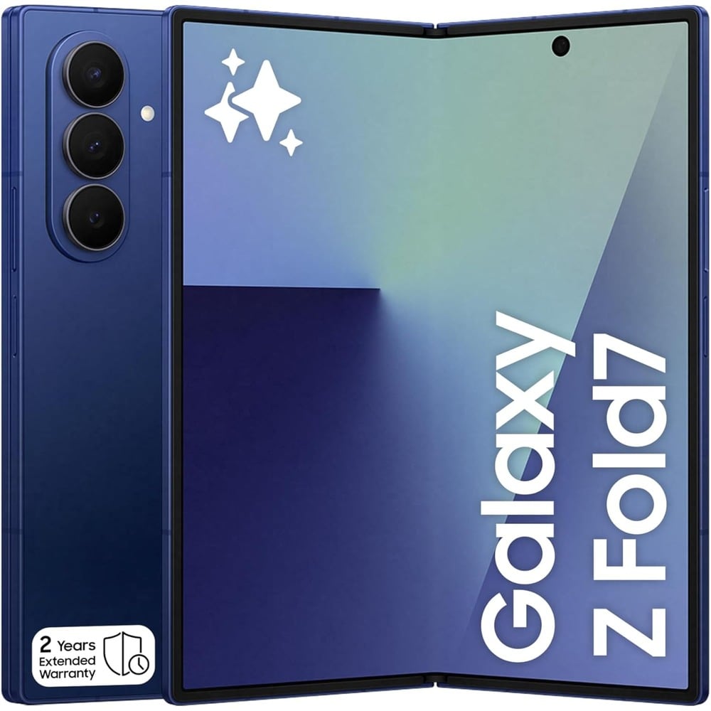 Samsung Galaxy Z Fold 7, 5G, 256 GB, 12GB RAM, Blue Shadow