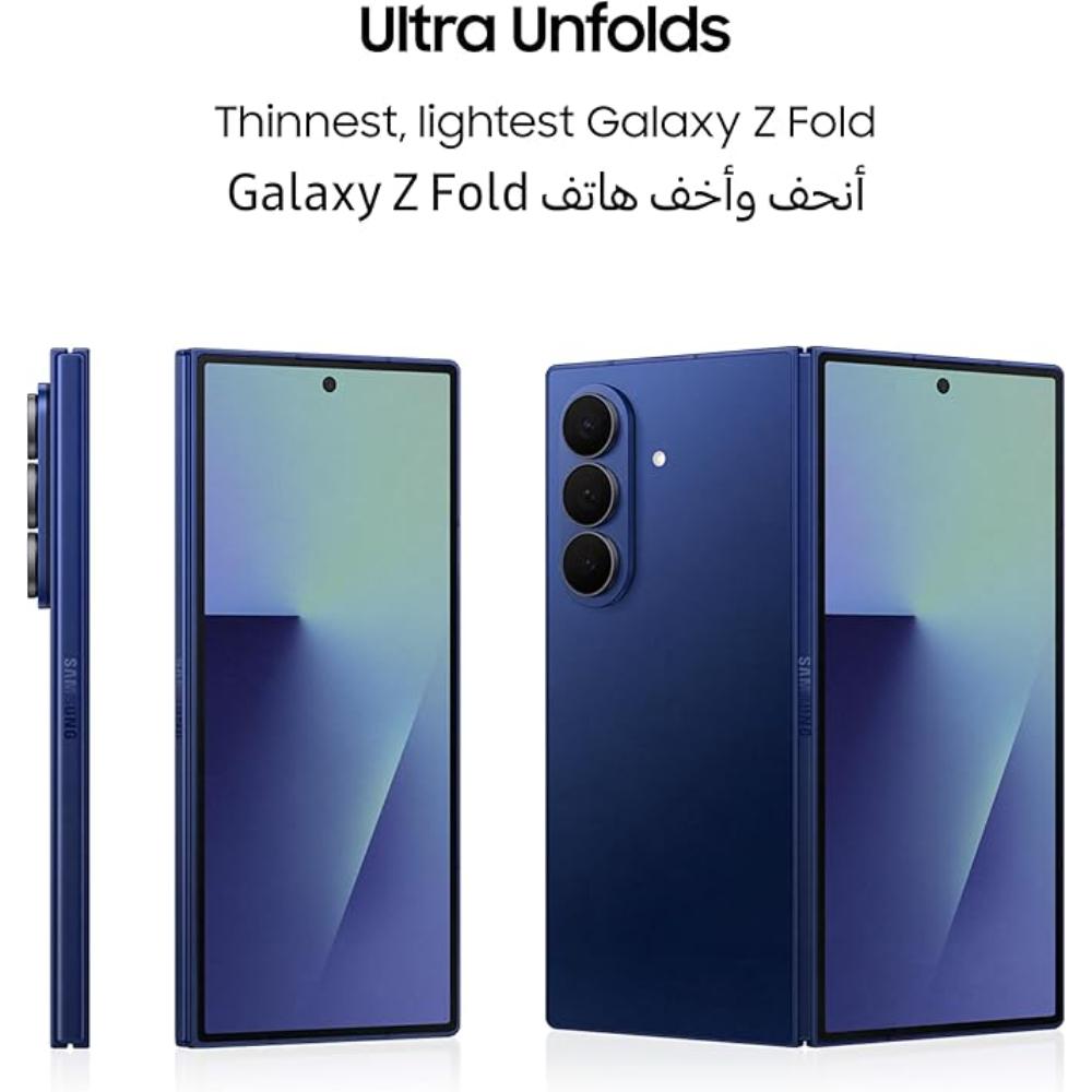 Samsung Galaxy Z Fold 7, 5G, 256 GB, 12GB RAM, Silver Shadow