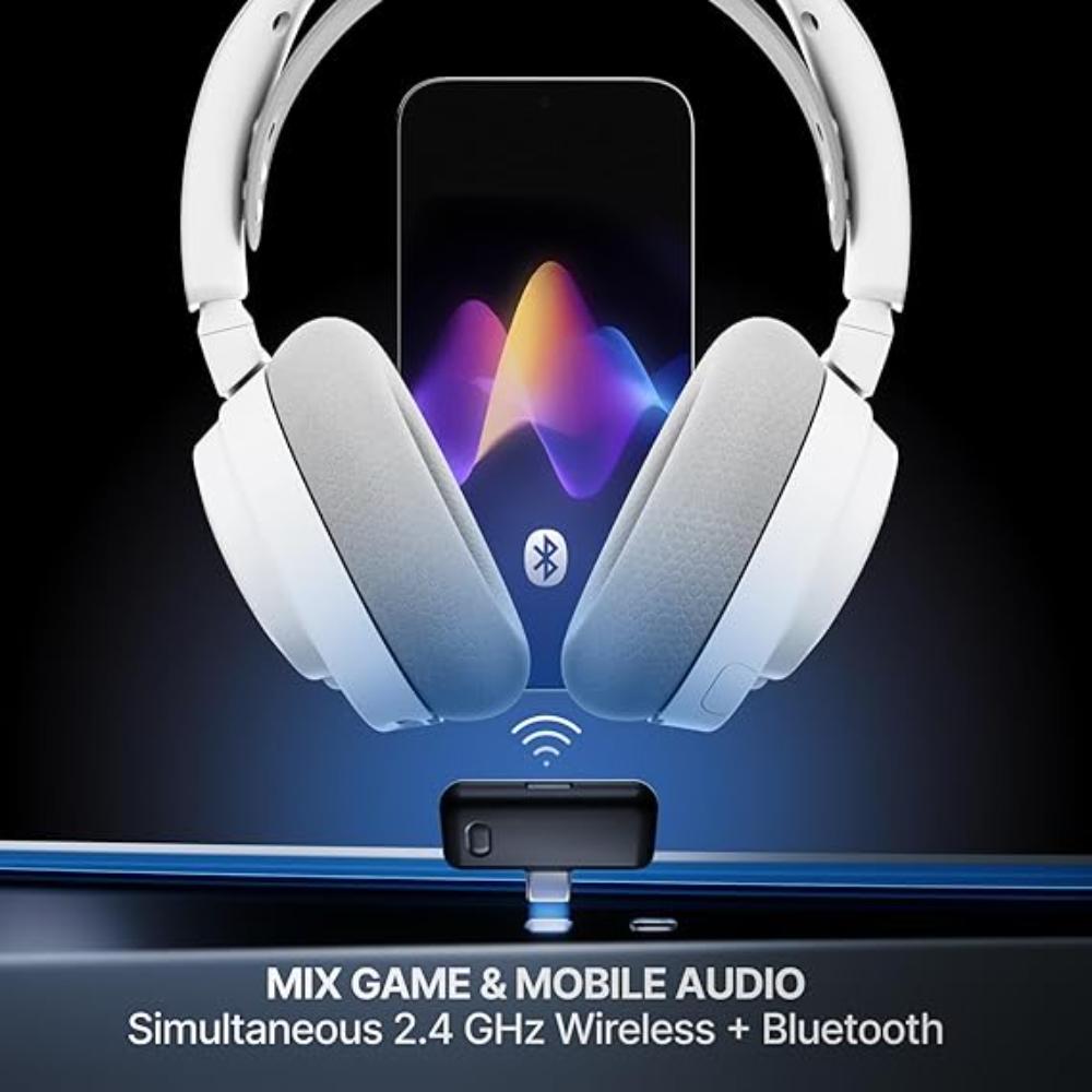 SteelSeries Arctis Nova 7P Gen 2 Wireless Gaming Headset | PlayStation Edition | White | SS-61745