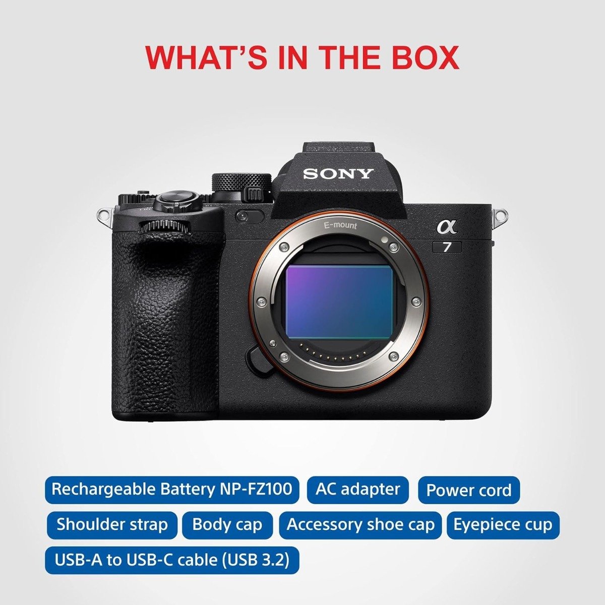 Sony Alpha 7 IV ILCE-7M4M Full-Frame Mirrorless Camera with FE 28-70mm OSS Lens – 33MP, 4K 60p Video, Real-Time Autofocus