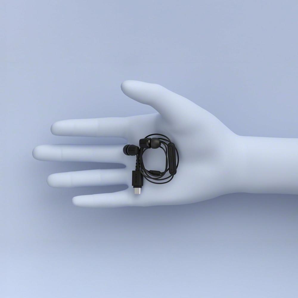 سوني IER-EX15C سماعة أذن سلكية بمنفذ USB-C – وردي