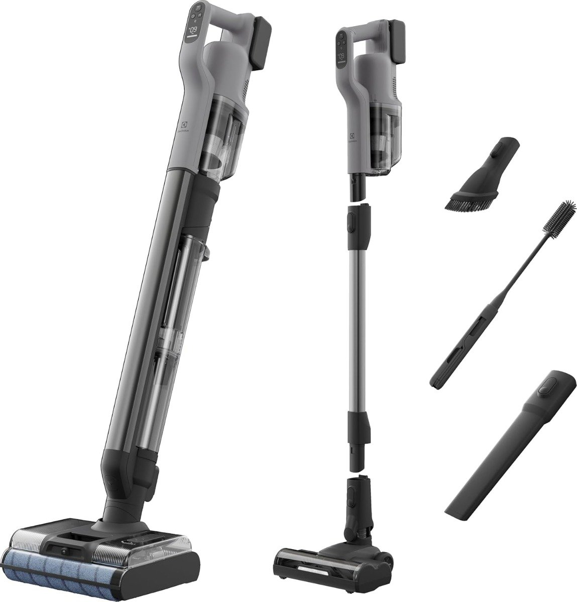 Electrolux 800 3-in-1 Cordless Wet & Dry Vacuum Cleaner, Vacuum & Mop Combo, 21.6V Battery, 80-Min Runtime, 100AW Suction, Self-Cleaning System – EFW81713