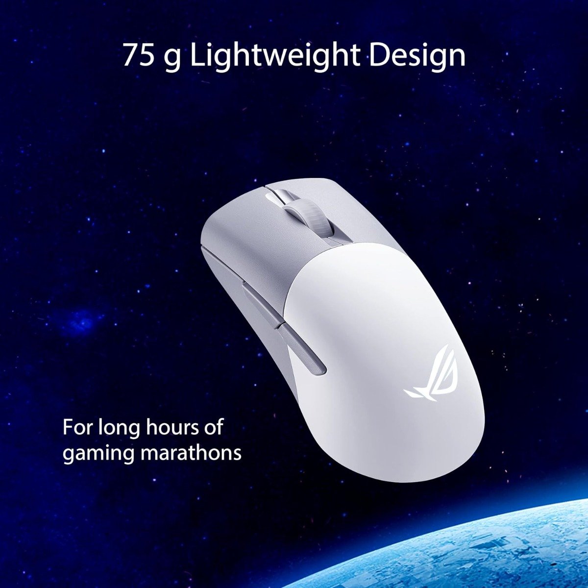 ASUS P709 ROG Keris Wireless AimPoint | 75g Mouse| 36K DPI| 1000Hz Polling rate