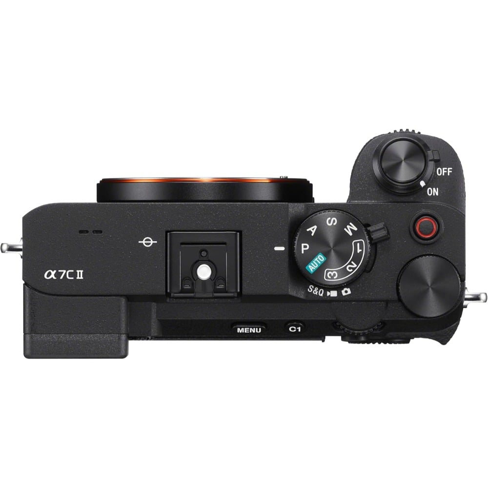 Sony Alpha 7C II | ILCE-7CM2 | Compact Full-Frame Mirrorless Camera | 33MP | Body Only | Black