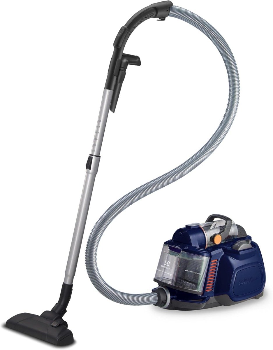 Electrolux 2000W Bagless Canister Vacuum Cleaner, Powerful Suction & Quiet Operation - Blue - ZSPC2000
