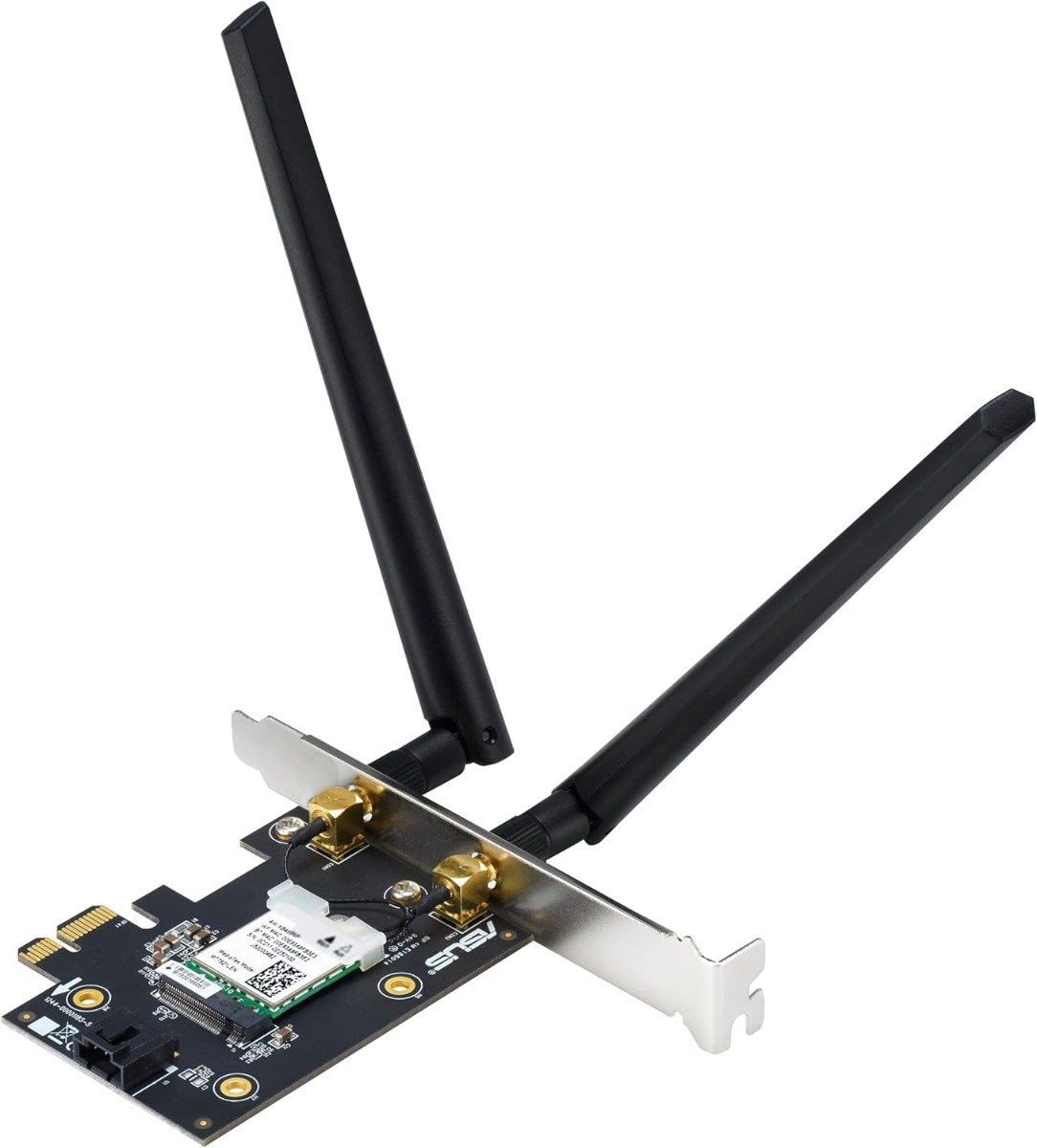 أسوس محول واي فاي 6 PCIe | AX1800 | بلوتوث 5.2 | حماية  WPA3 | PCE-AX1800
