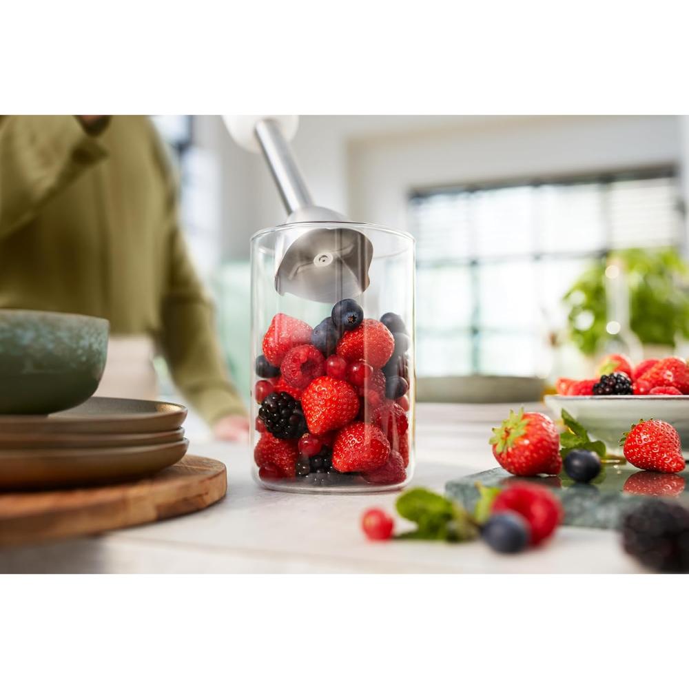 Philips Blender 650W With Metal Bar |Promix |beaker| compact chopper |HR2535/01| White