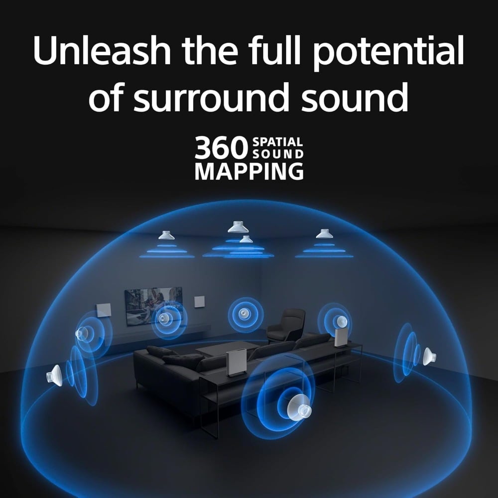 Sony HT-A9M2 BRAVIA Theatre Quad Wireless Surround Sound System – Grey