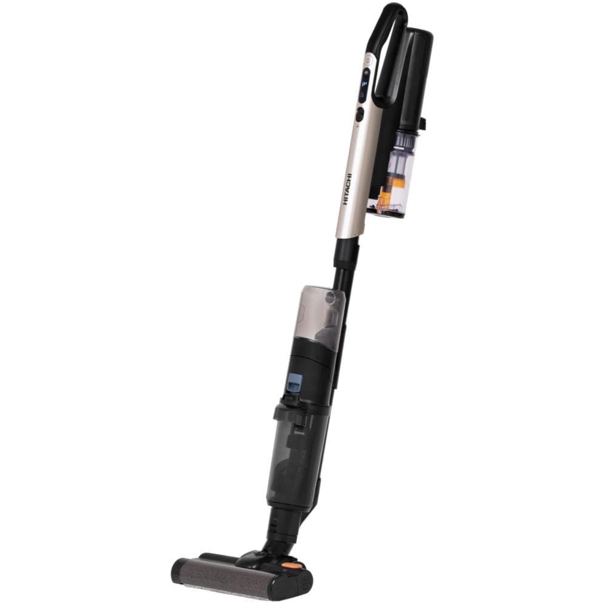 Hitachi Built-in LED light Lightweight Vacuum Stick Champagne Gold