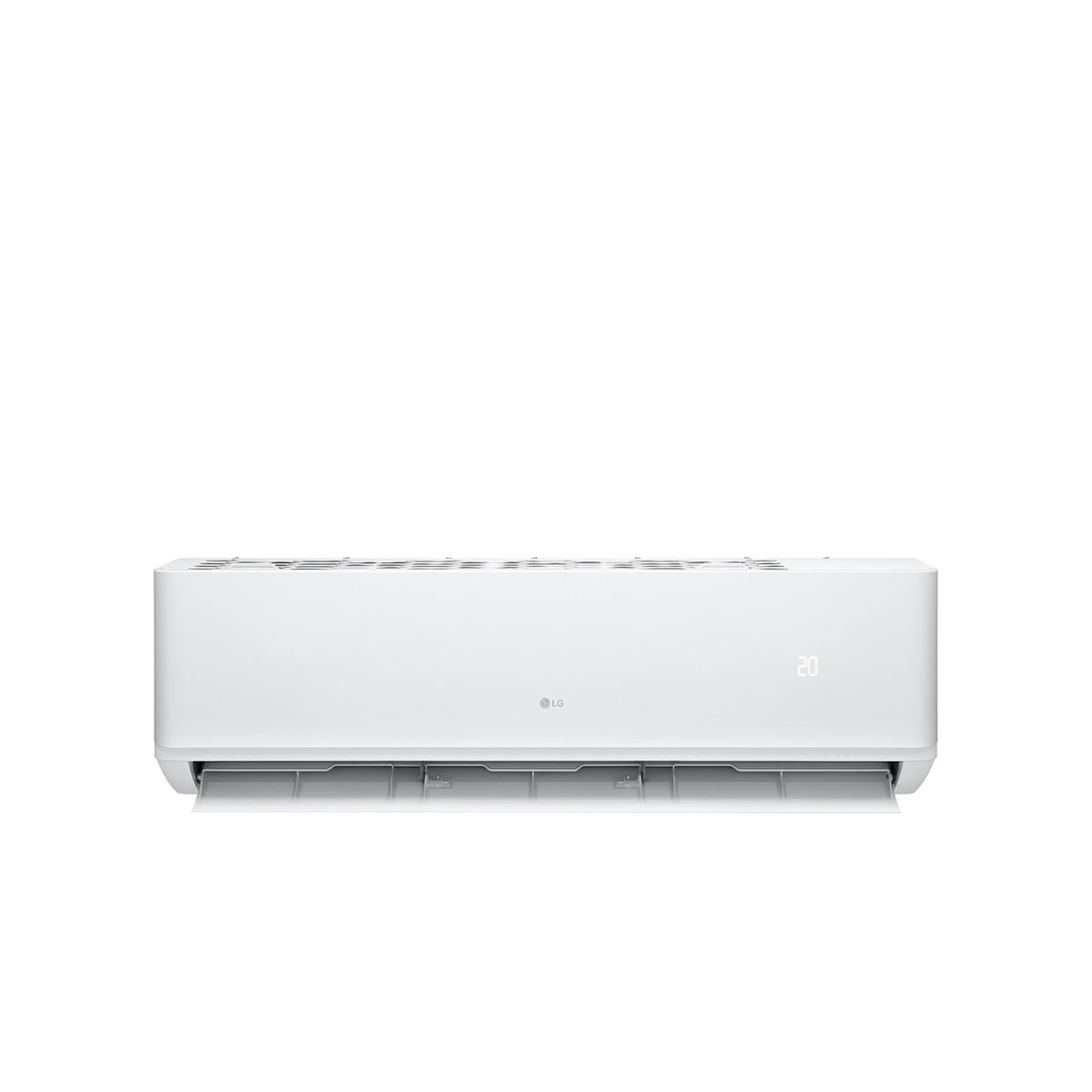LG 2800 Btu Jet Cool with Gold Blade Split Air Conditioner 2 Ton White