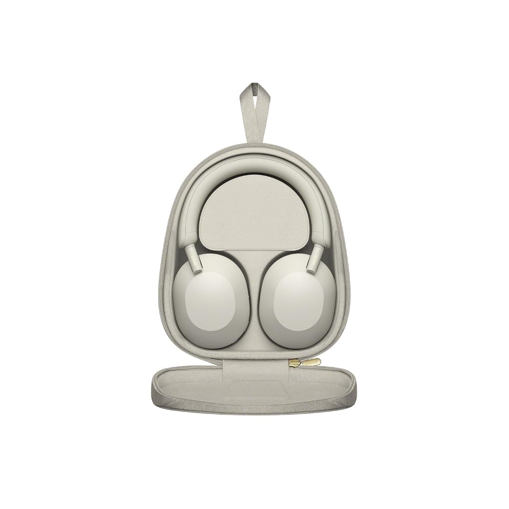 Sony WH-1000XM5 Wireless Over-Ear Headphones Noise Cancellation with Microphone Silver