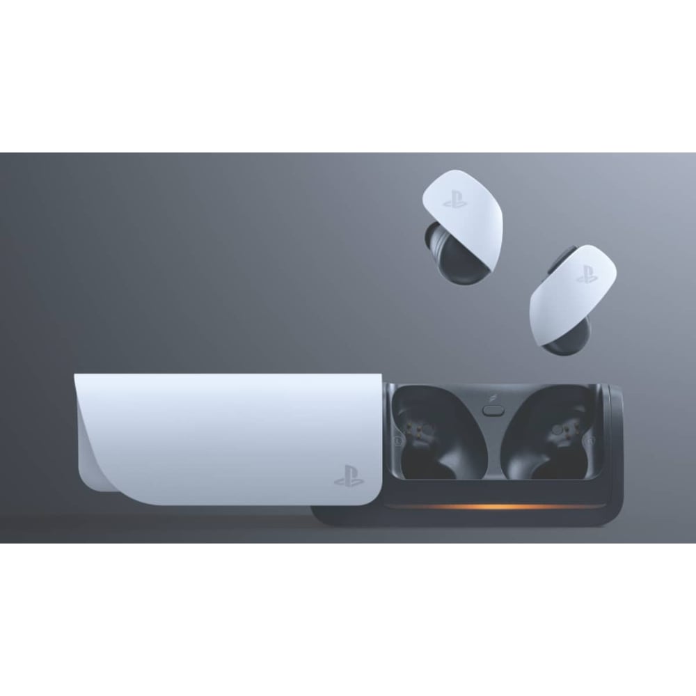 Sony Pulse Explore True Wireless In-Ear Gaming Earbuds with Charging Case White