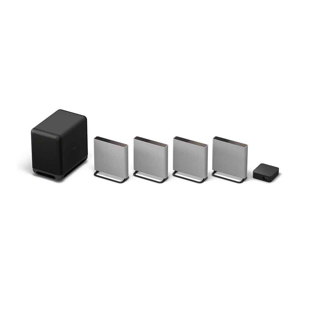 Sony Bravia Theatre Quad Wireless Multi Dimensional Surround Sound Premium Soundbar System Grey