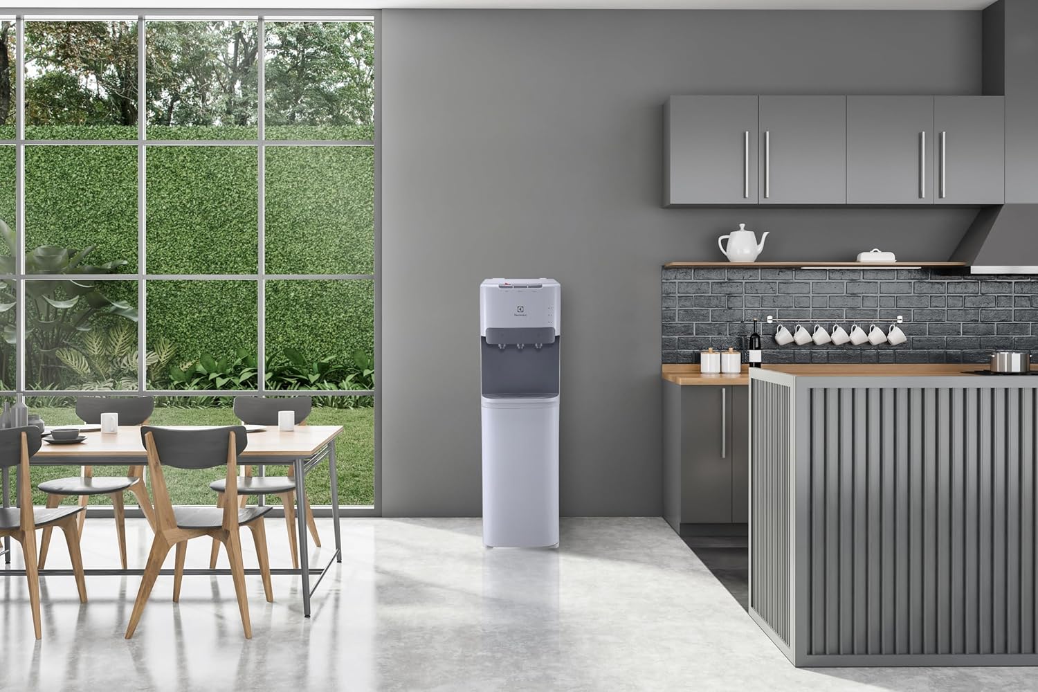Electrolux Floor Standing Bottom Loading Water Dispenser | Hot Cold and Ambient Temperature - White - EDBMFDXWG