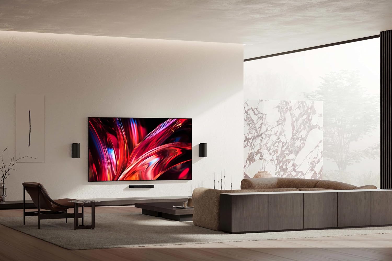 نظام المسرح المنزلي سوني HT-A8 BRAVIA Theatre Trio بقنوات 3.0.2، قدرة 405 واط، Dolby Atmos، DTS:X، تقنية الصوت المكاني 360، واي فاي وبلوتوث